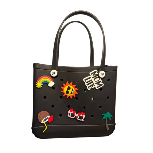 Croc Bag Large Black - Image 2