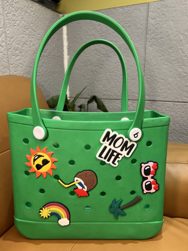 Croc Bag Large Dark Green