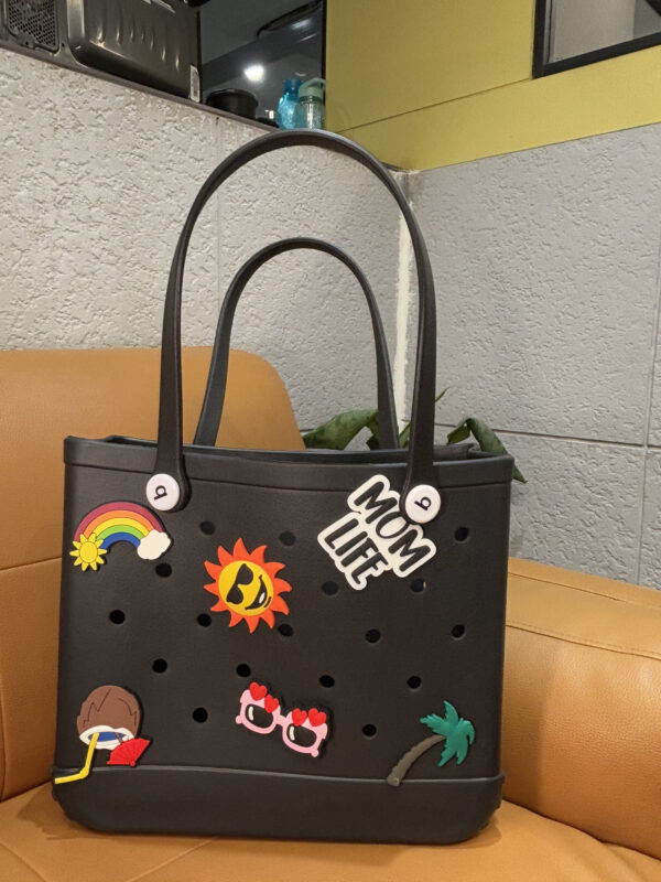 Croc Bag Large Black